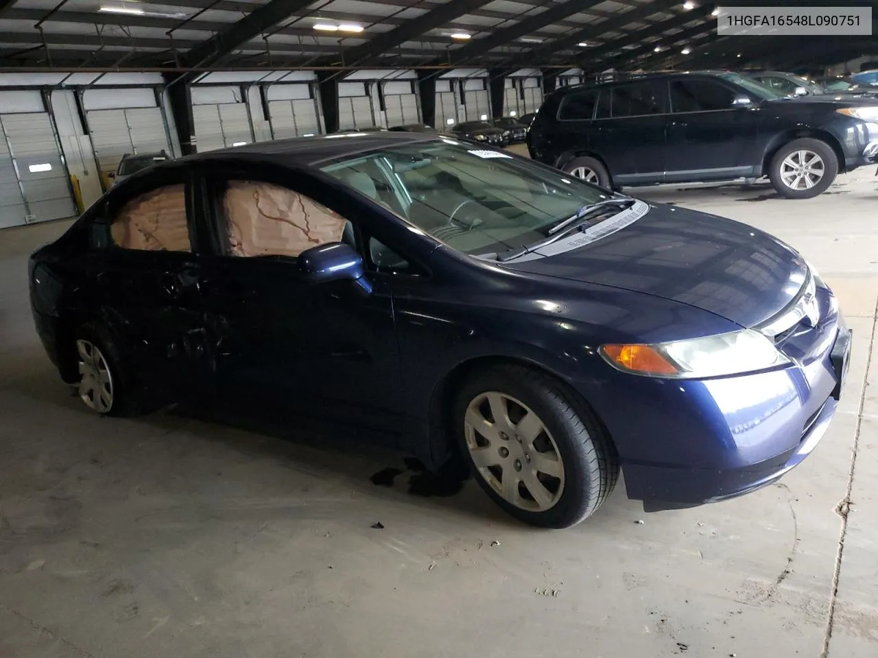 1HGFA16548L090751 2008 Honda Civic Lx