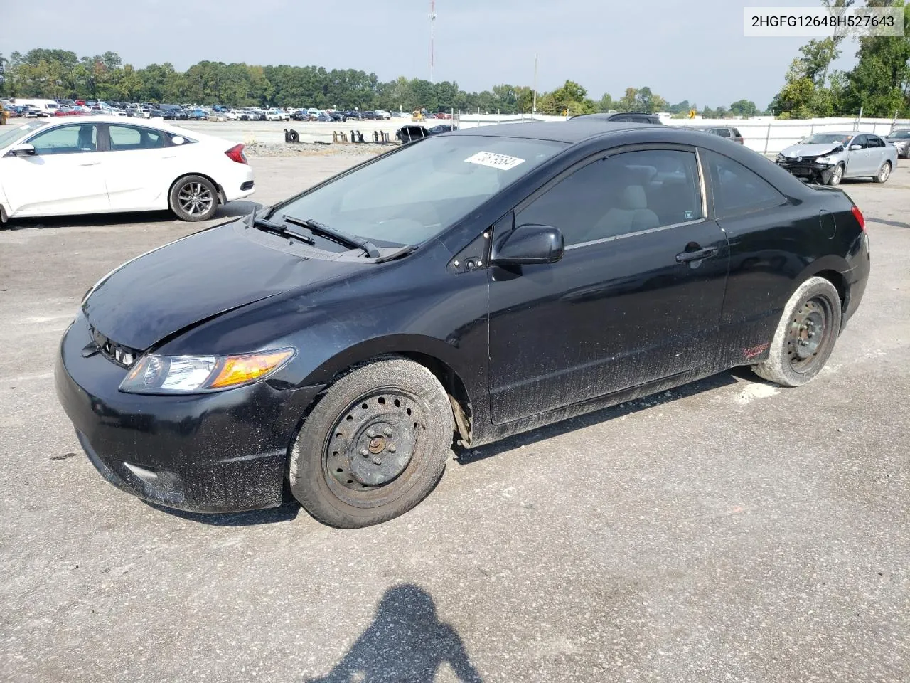 2008 Honda Civic Lx VIN: 2HGFG12648H527643 Lot: 73679584