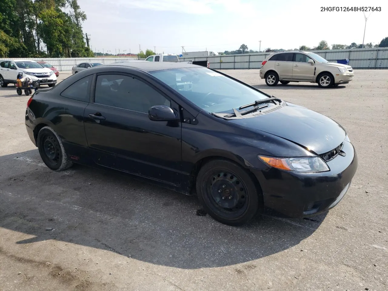 2008 Honda Civic Lx VIN: 2HGFG12648H527643 Lot: 73679584