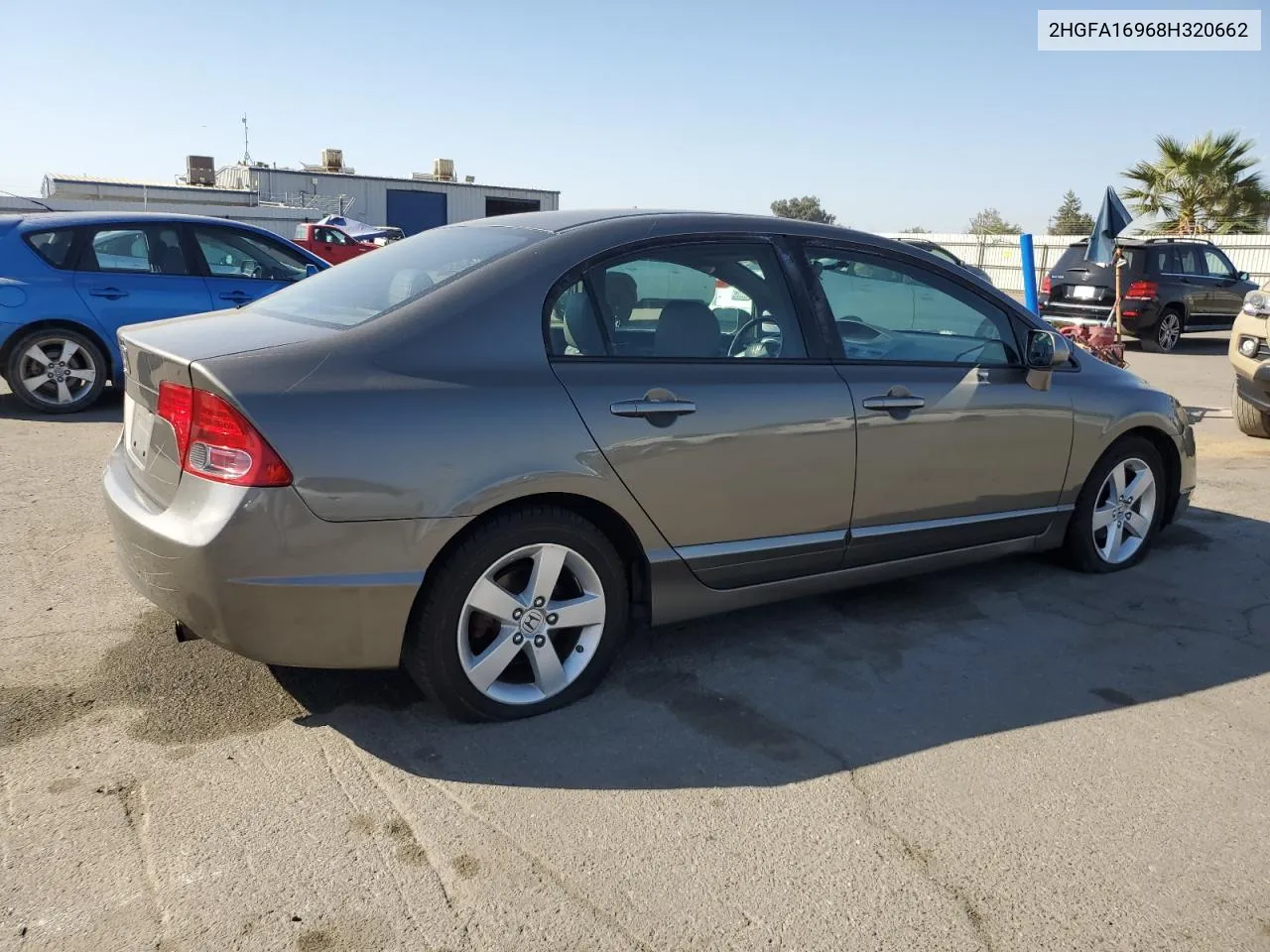 2008 Honda Civic Exl VIN: 2HGFA16968H320662 Lot: 73731304