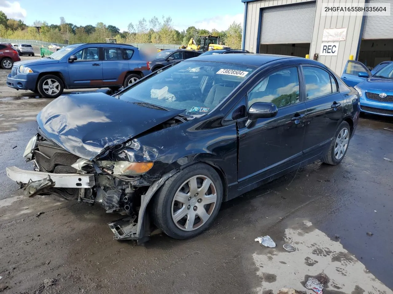 2HGFA16558H335604 2008 Honda Civic Lx