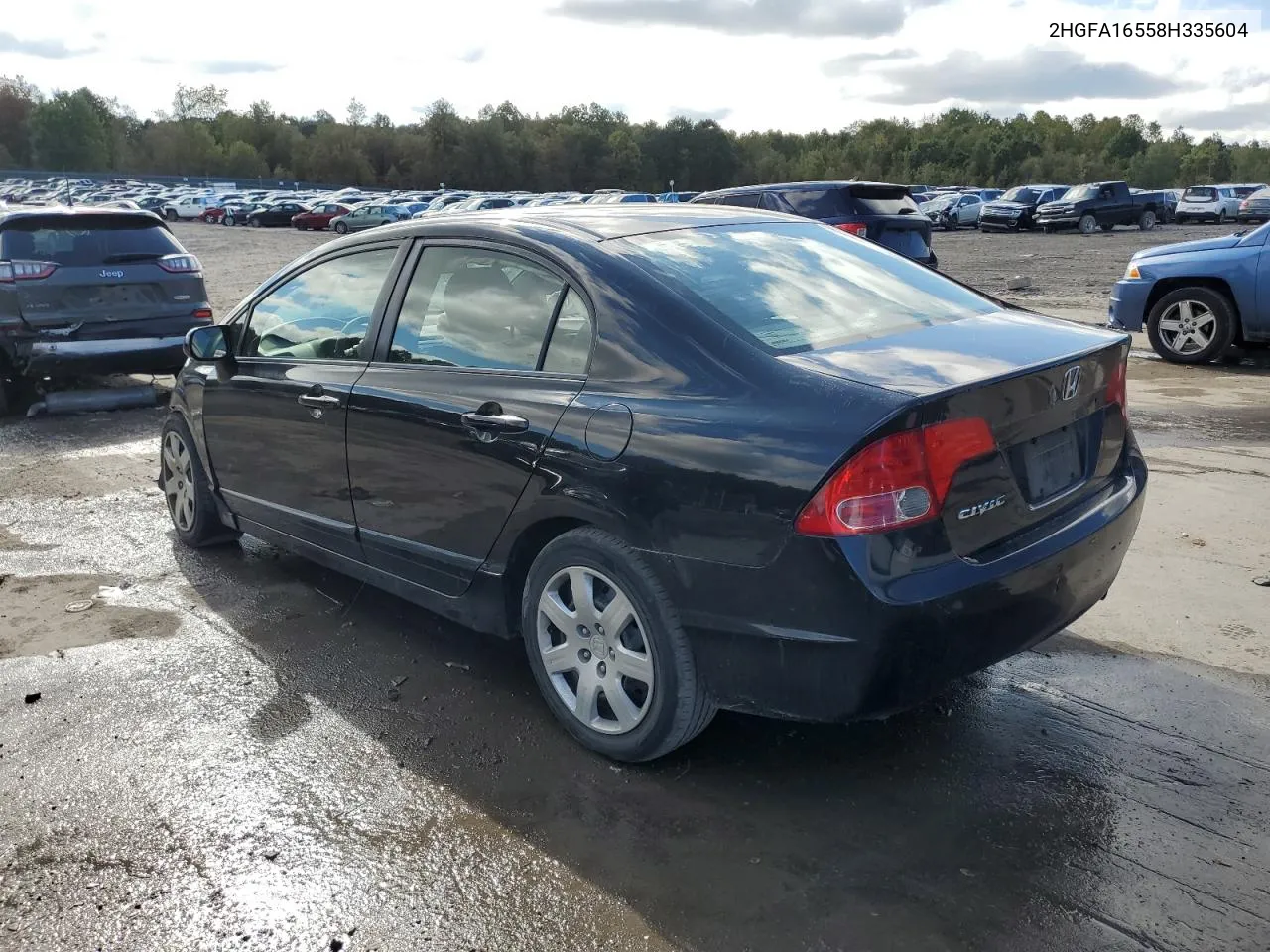 2008 Honda Civic Lx VIN: 2HGFA16558H335604 Lot: 73828504