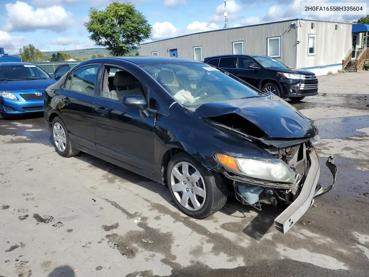 2008 Honda Civic Lx VIN: 2HGFA16558H335604 Lot: 73828504