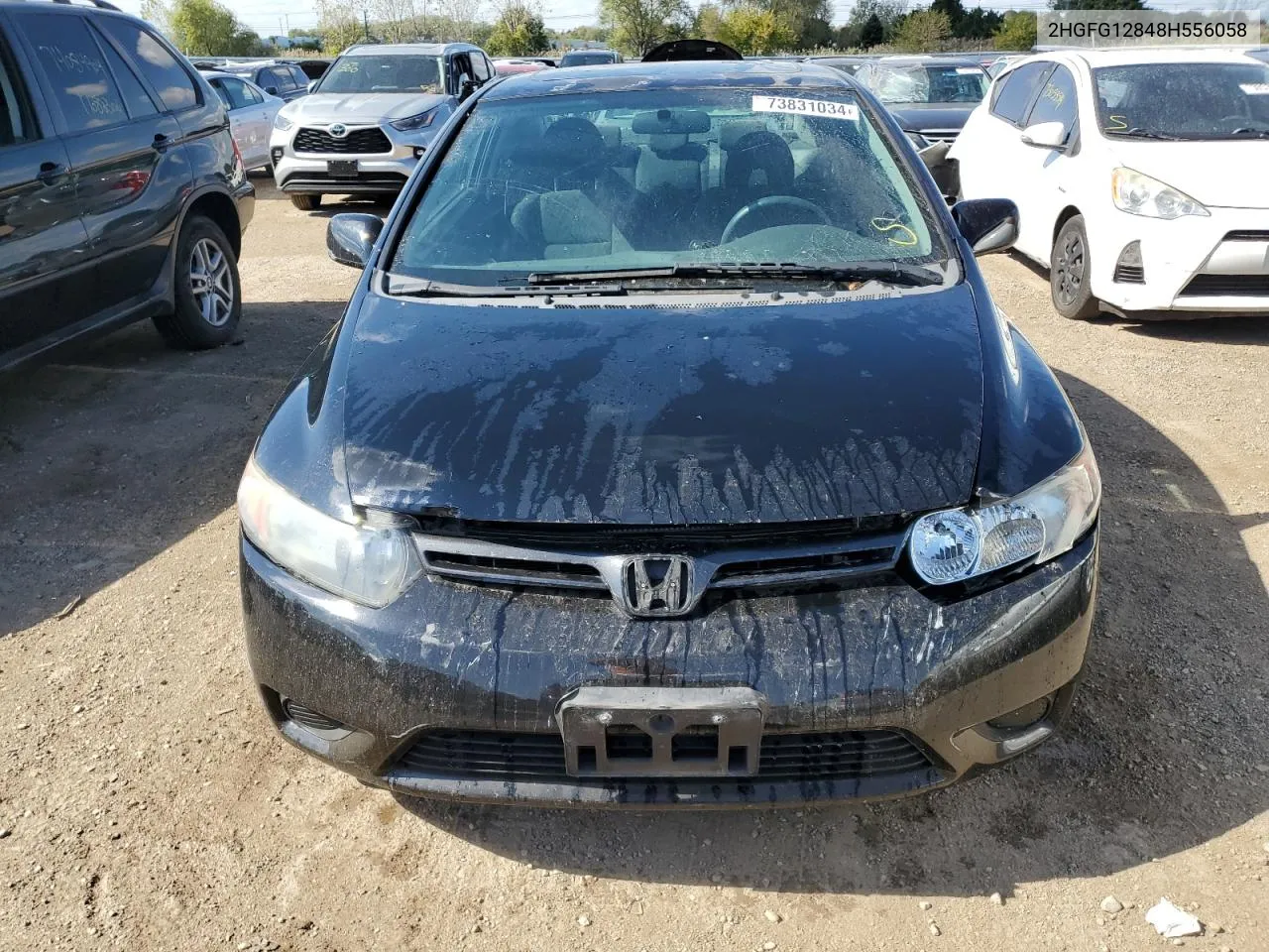 2HGFG12848H556058 2008 Honda Civic Ex