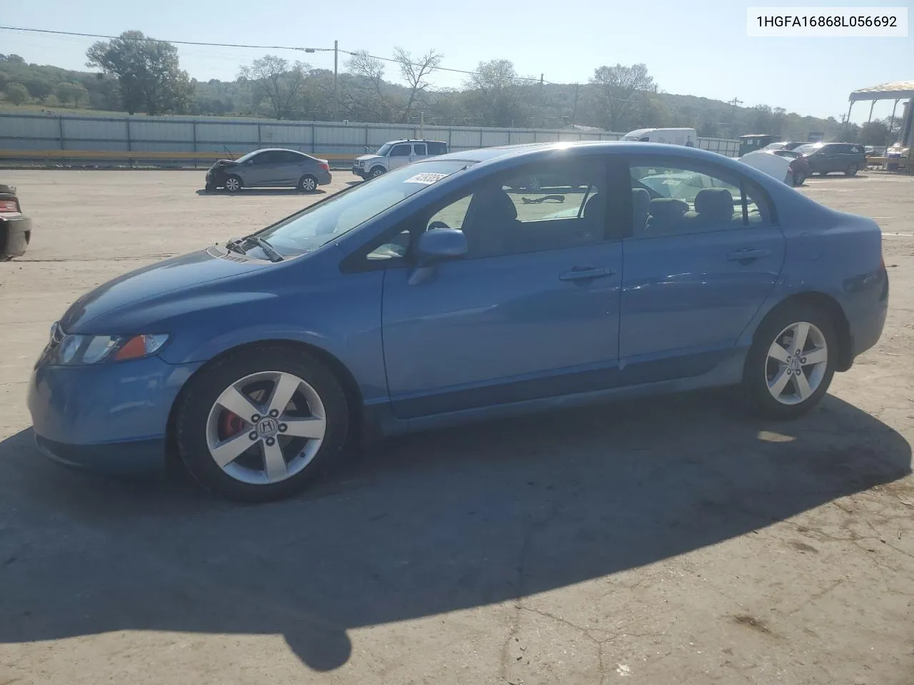 2008 Honda Civic Ex VIN: 1HGFA16868L056692 Lot: 74393854