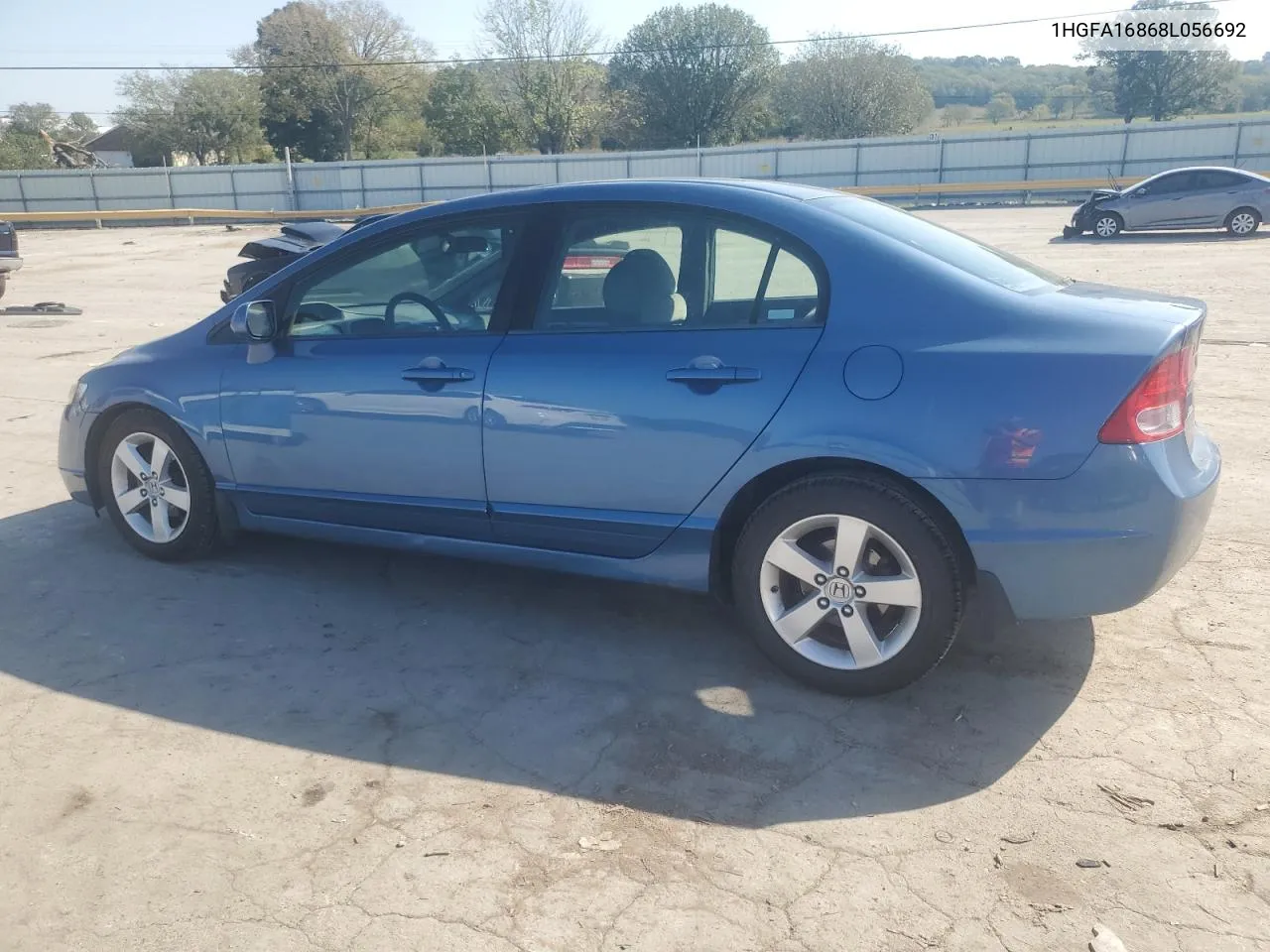 2008 Honda Civic Ex VIN: 1HGFA16868L056692 Lot: 74393854