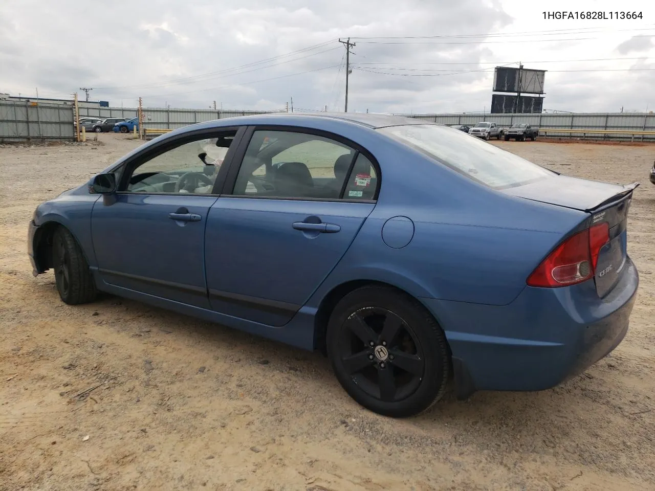 2008 Honda Civic Ex VIN: 1HGFA16828L113664 Lot: 74717324