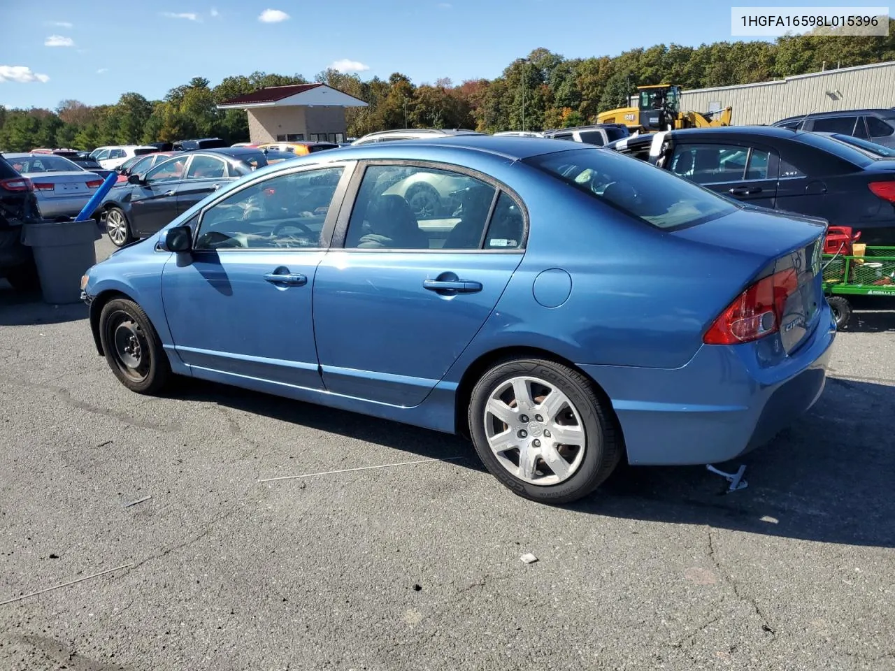 2008 Honda Civic Lx VIN: 1HGFA16598L015396 Lot: 75186384