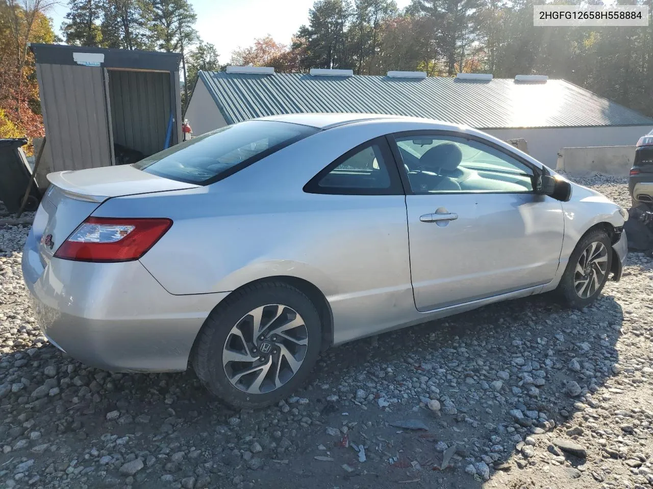 2008 Honda Civic Lx VIN: 2HGFG12658H558884 Lot: 75355284