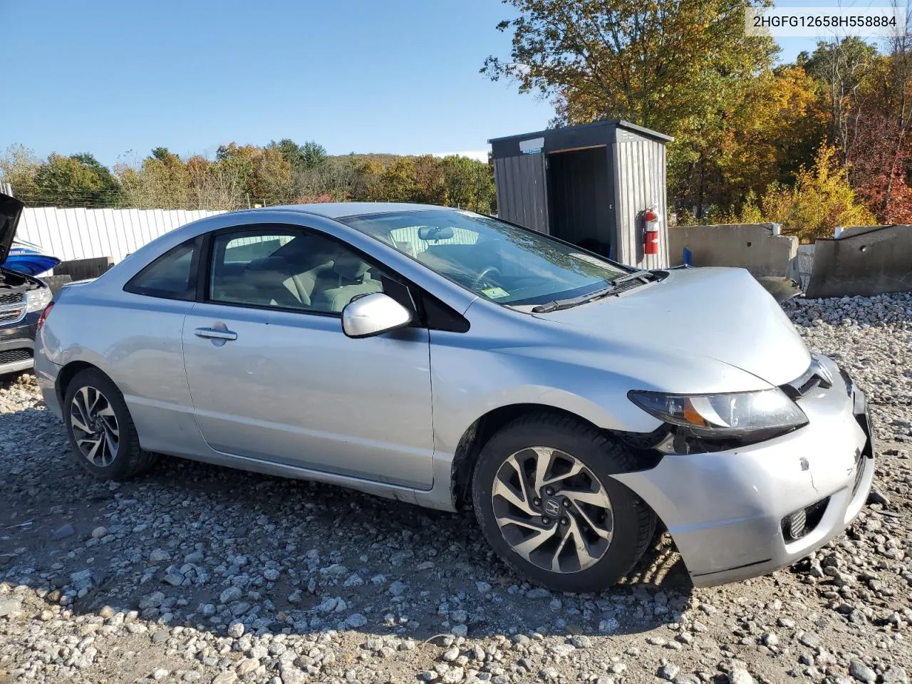 2008 Honda Civic Lx VIN: 2HGFG12658H558884 Lot: 75355284