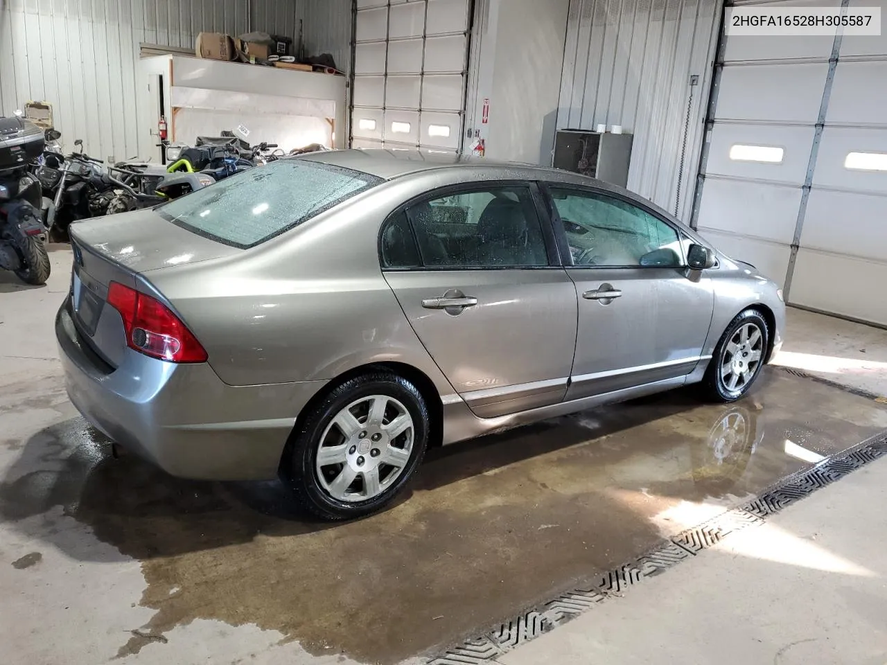 2008 Honda Civic Lx VIN: 2HGFA16528H305587 Lot: 75469984