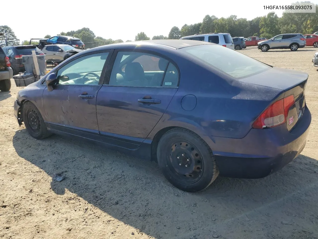 1HGFA16558L093075 2008 Honda Civic Lx