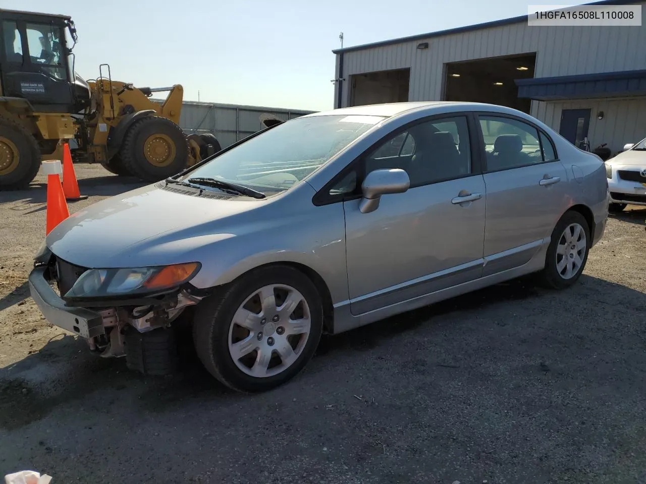 2008 Honda Civic Lx VIN: 1HGFA16508L110008 Lot: 75626824