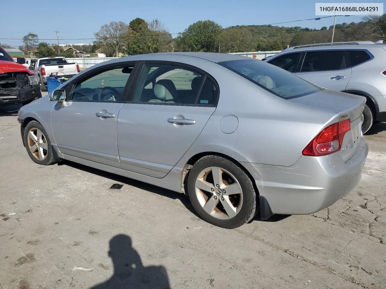 2008 Honda Civic Ex VIN: 1HGFA16868L064291 Lot: 75729014