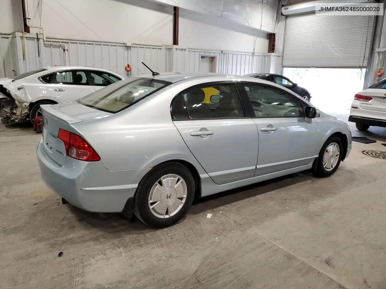 JHMFA36248S000020 2008 Honda Civic Hybrid