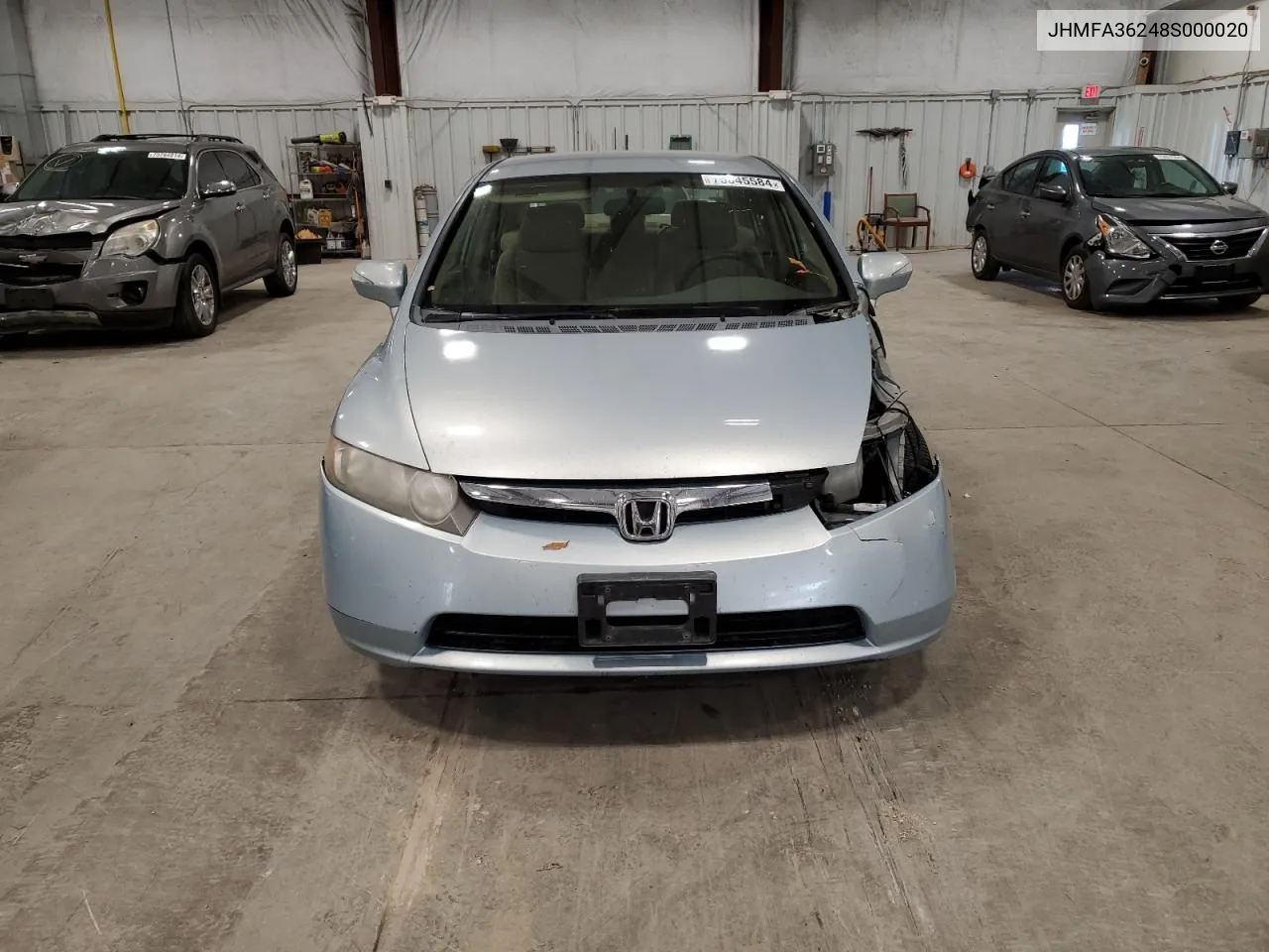 JHMFA36248S000020 2008 Honda Civic Hybrid