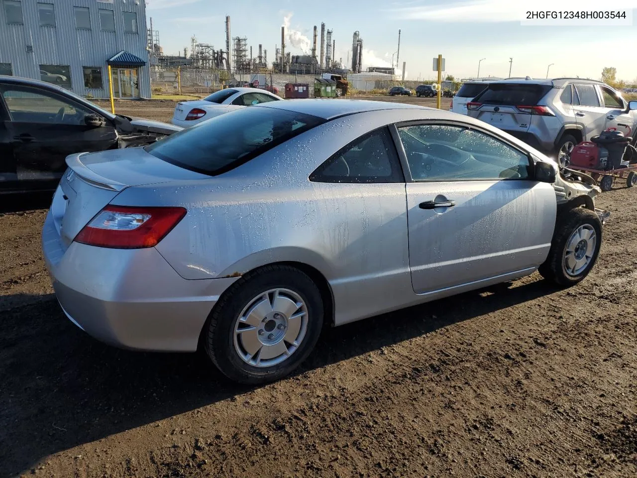 2008 Honda Civic Dx-G VIN: 2HGFG12348H003544 Lot: 75989684