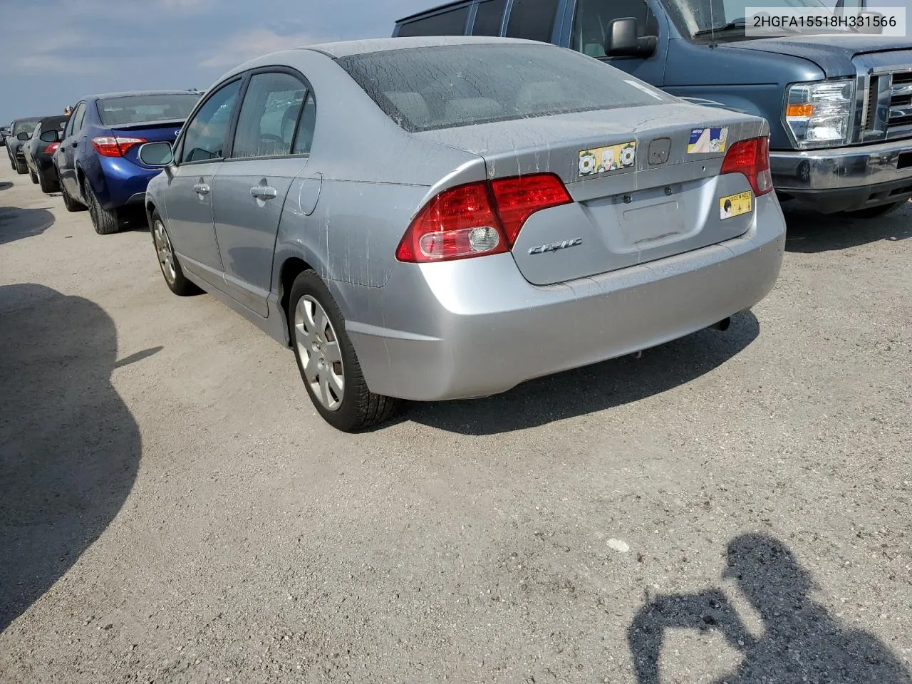 2HGFA15518H331566 2008 Honda Civic Lx