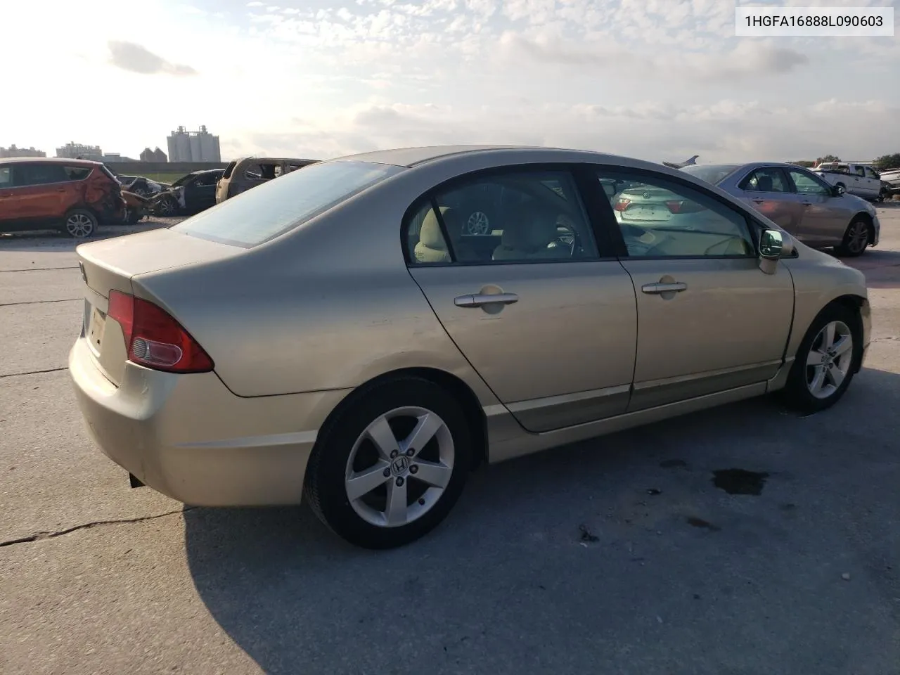 2008 Honda Civic Ex VIN: 1HGFA16888L090603 Lot: 76365864