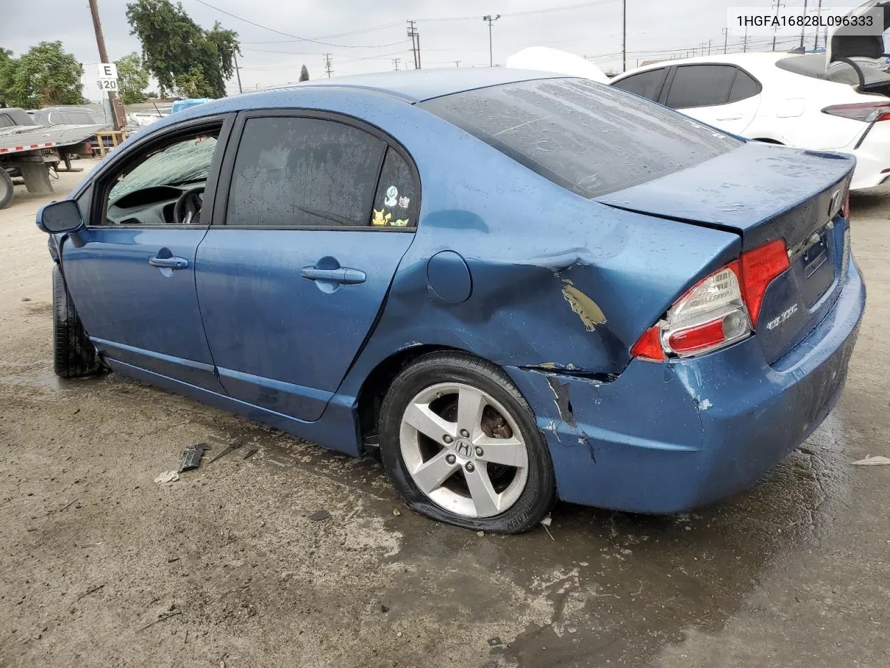 2008 Honda Civic Ex VIN: 1HGFA16828L096333 Lot: 76407694