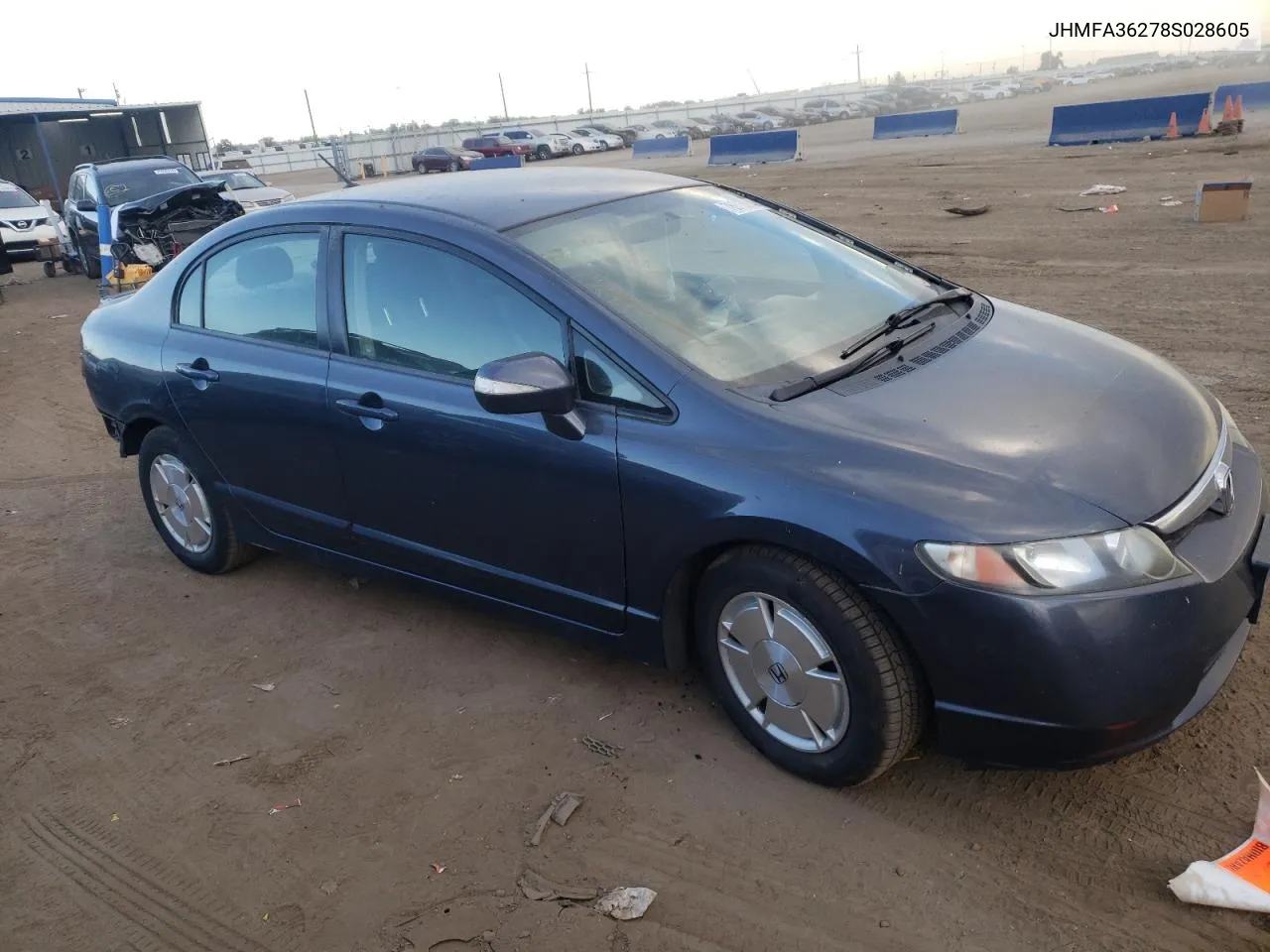 JHMFA36278S028605 2008 Honda Civic Hybrid