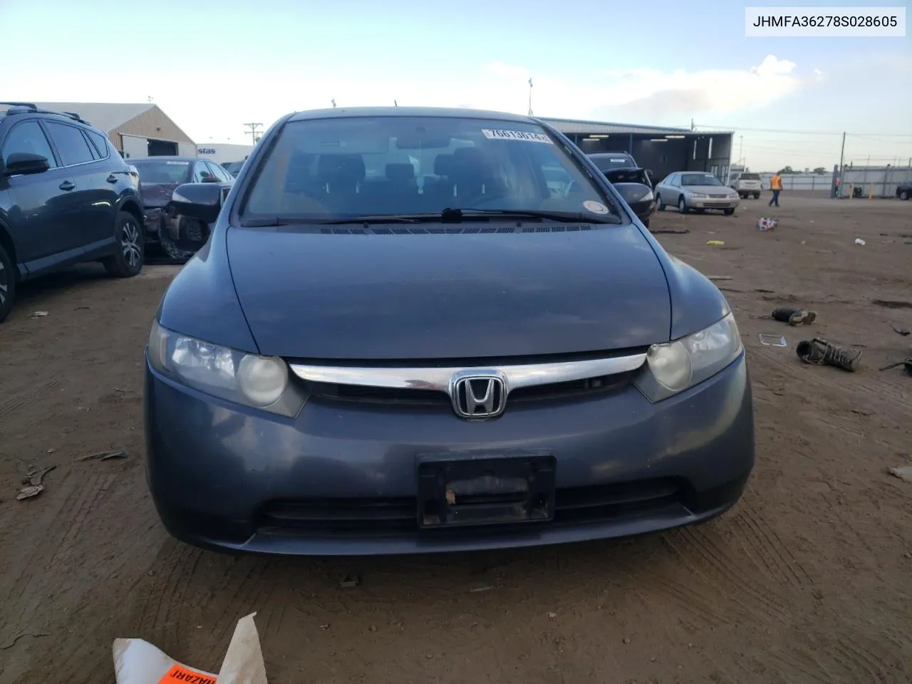 JHMFA36278S028605 2008 Honda Civic Hybrid