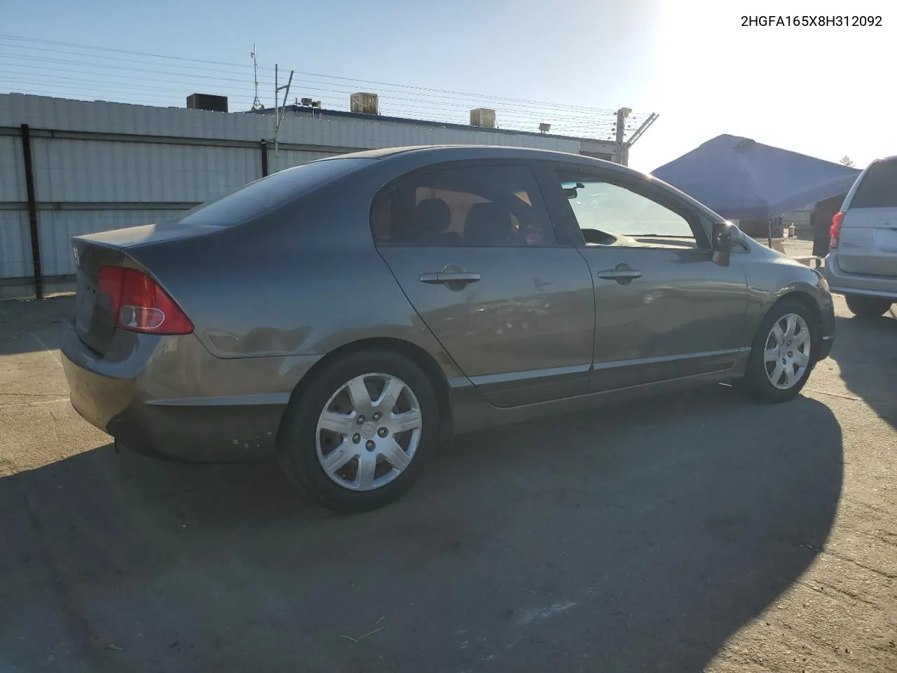 2HGFA165X8H312092 2008 Honda Civic Lx