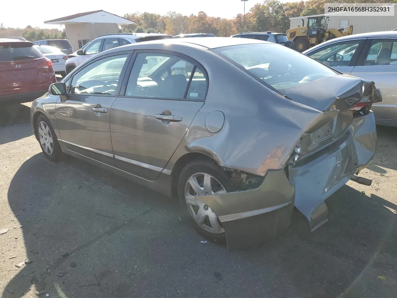 2008 Honda Civic Lx VIN: 2HGFA16568H352931 Lot: 77082404