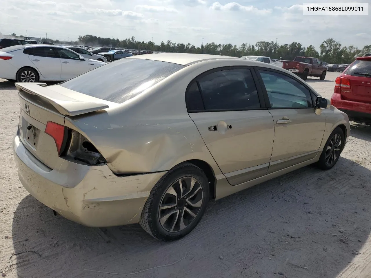 1HGFA16868L099011 2008 Honda Civic Ex