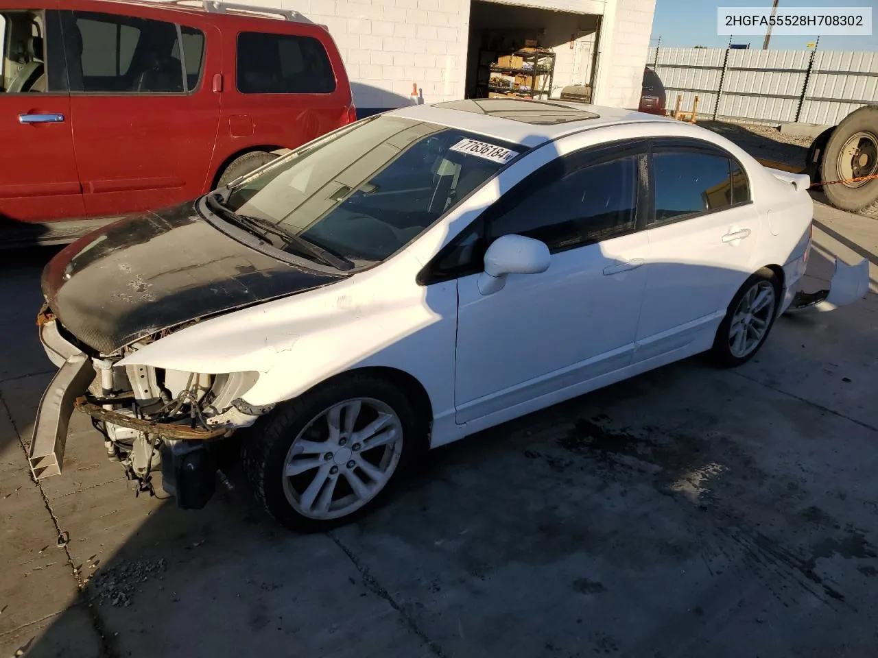 2HGFA55528H708302 2008 Honda Civic Si