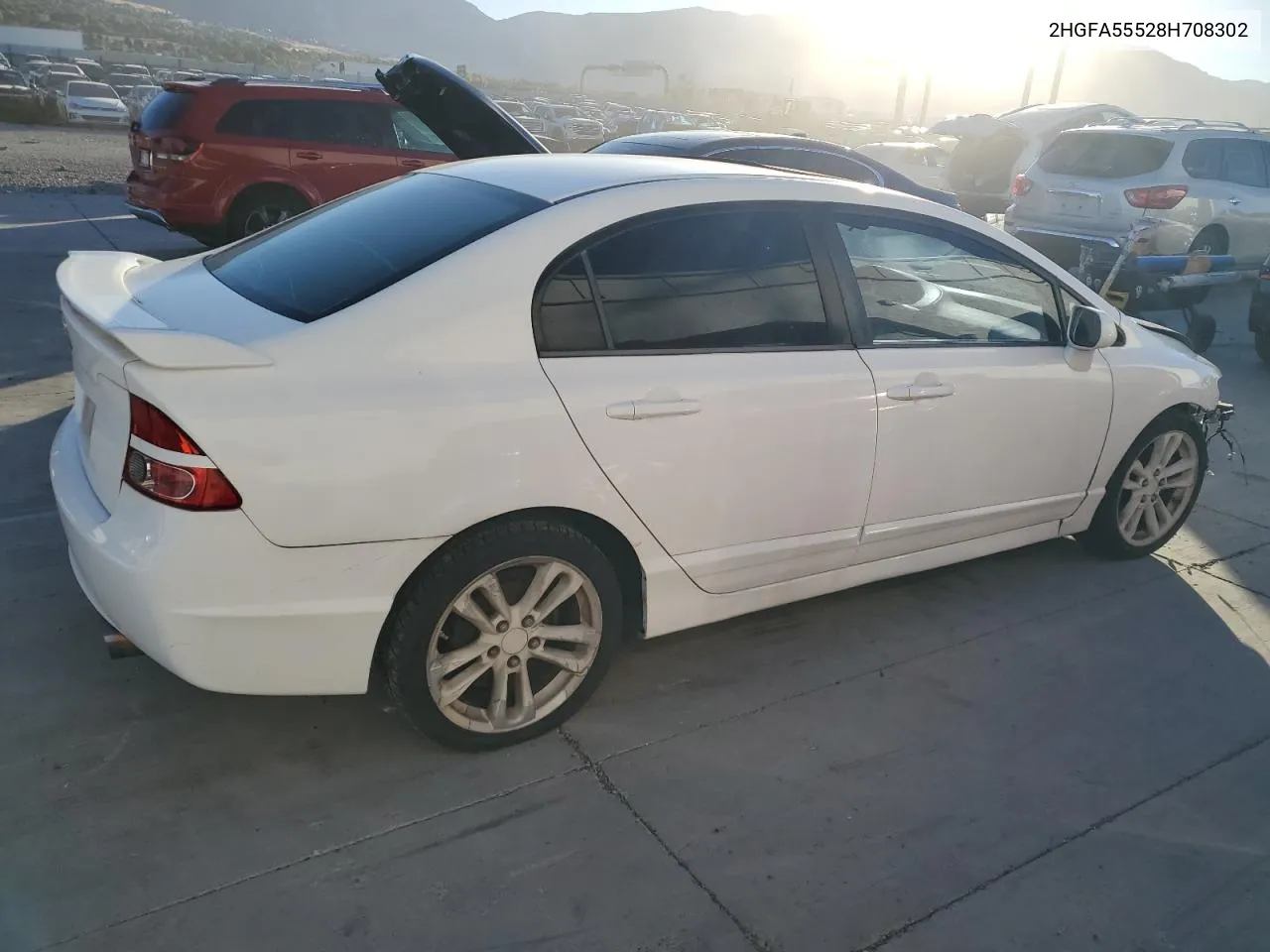 2HGFA55528H708302 2008 Honda Civic Si