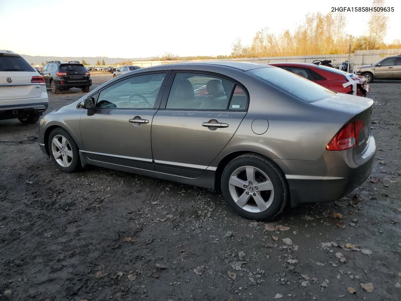 2008 Honda Civic Ex VIN: 2HGFA15858H509635 Lot: 77672914