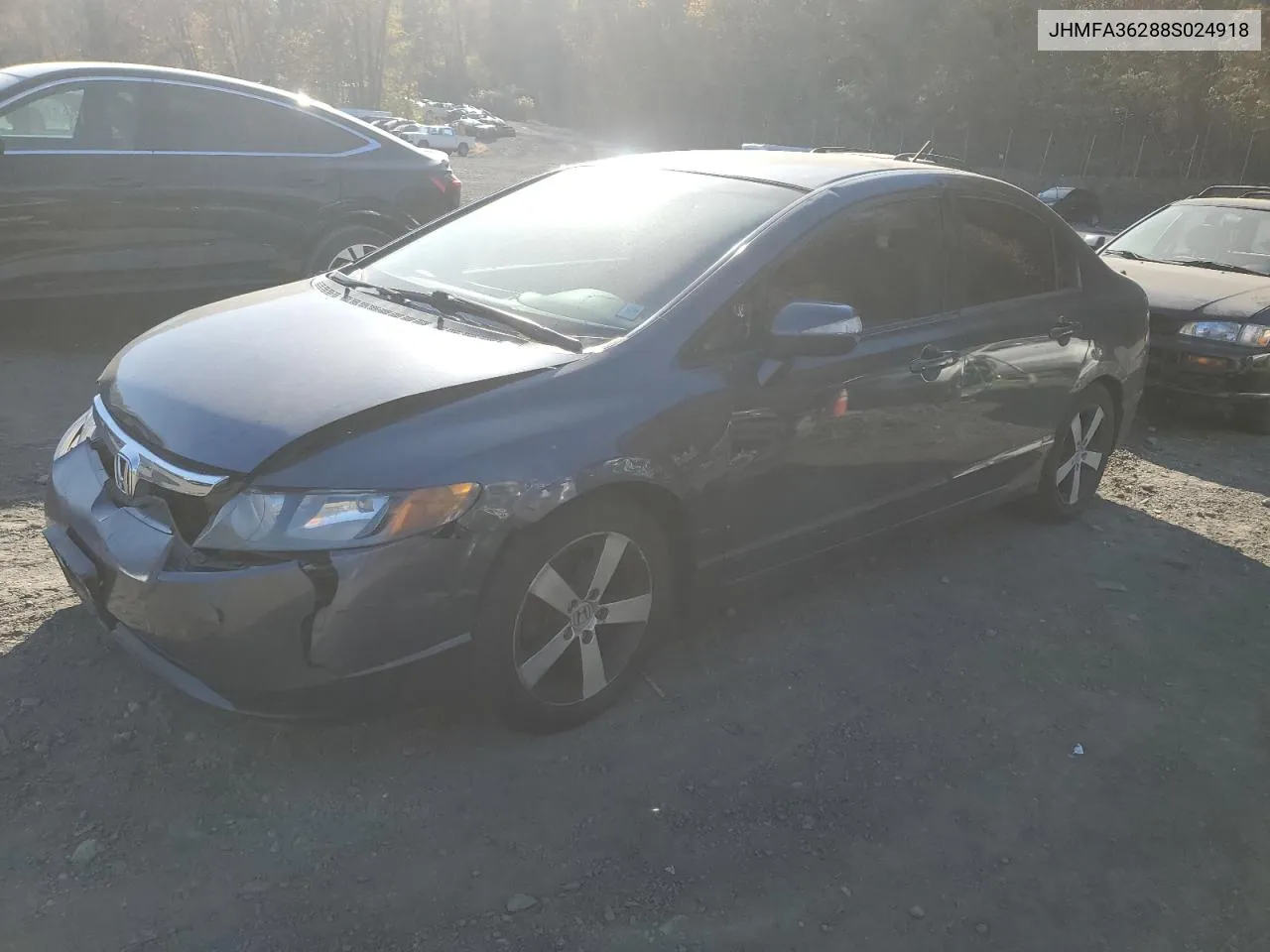 2008 Honda Civic Hybrid VIN: JHMFA36288S024918 Lot: 77759674