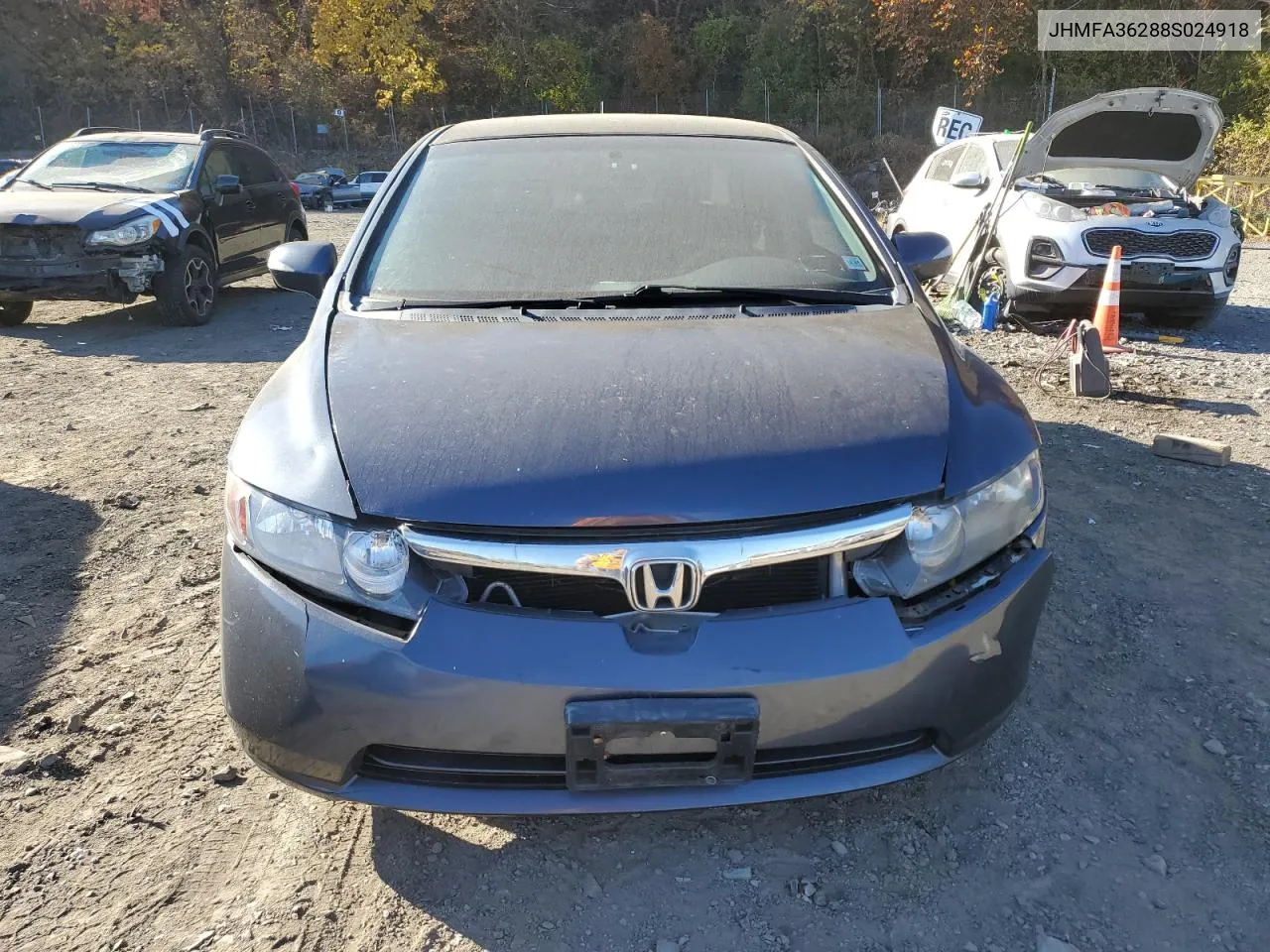 2008 Honda Civic Hybrid VIN: JHMFA36288S024918 Lot: 77759674