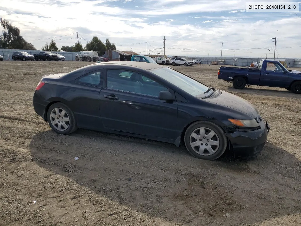 2008 Honda Civic Lx VIN: 2HGFG12648H541218 Lot: 77909094