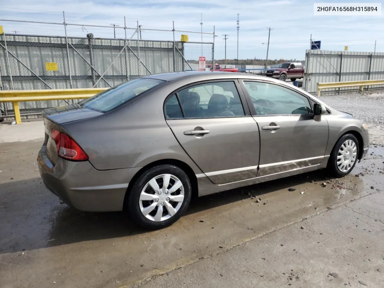 2008 Honda Civic Lx VIN: 2HGFA16568H315894 Lot: 77975354