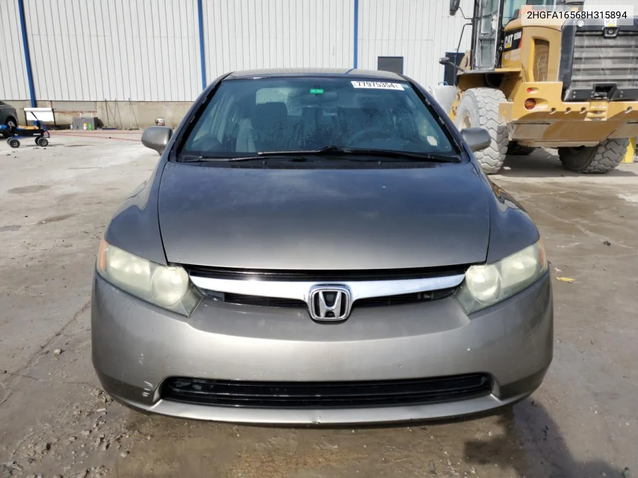 2008 Honda Civic Lx VIN: 2HGFA16568H315894 Lot: 77975354