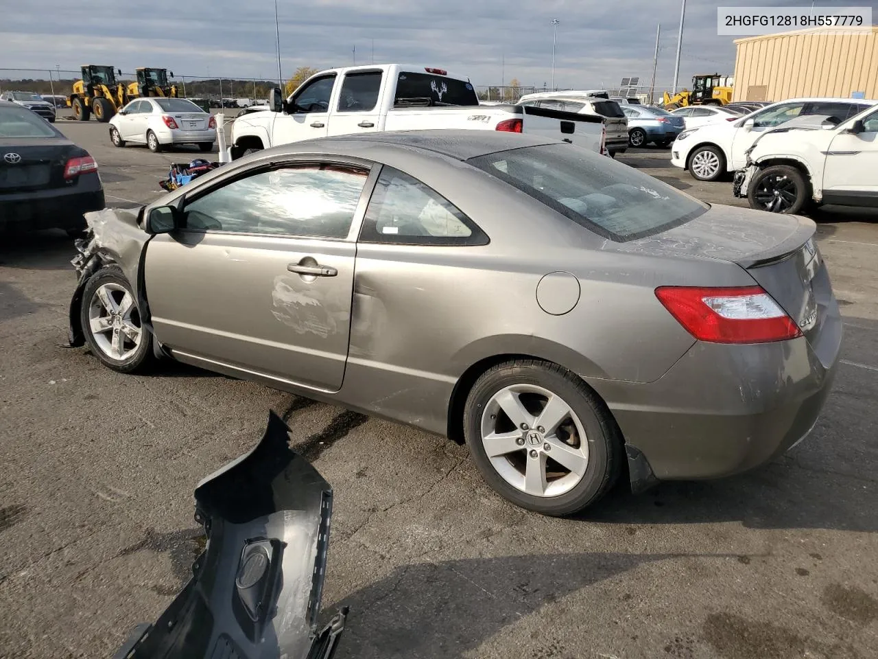 2008 Honda Civic Ex VIN: 2HGFG12818H557779 Lot: 78139594