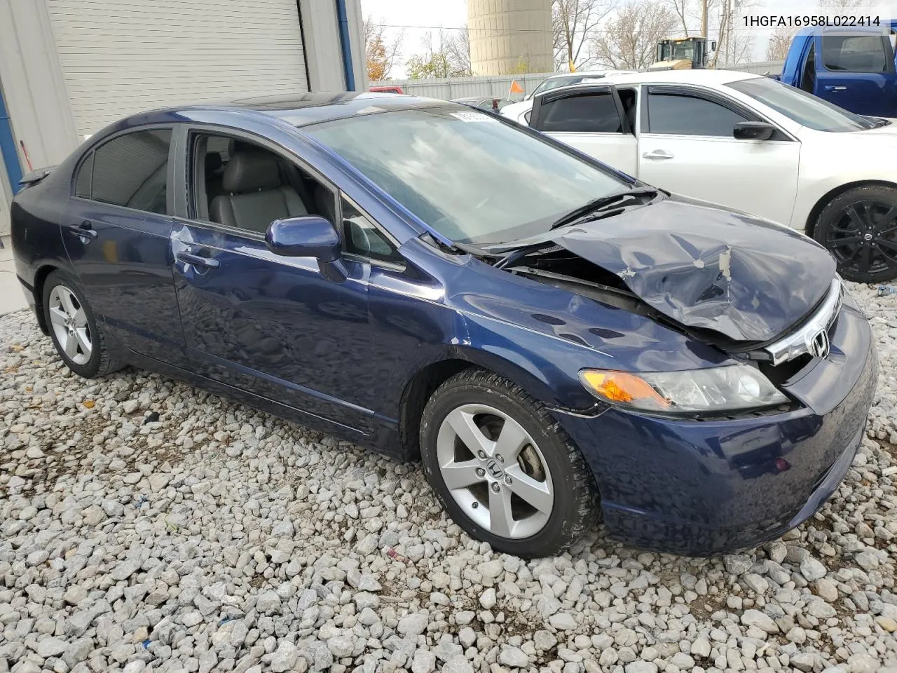 2008 Honda Civic Exl VIN: 1HGFA16958L022414 Lot: 78155324