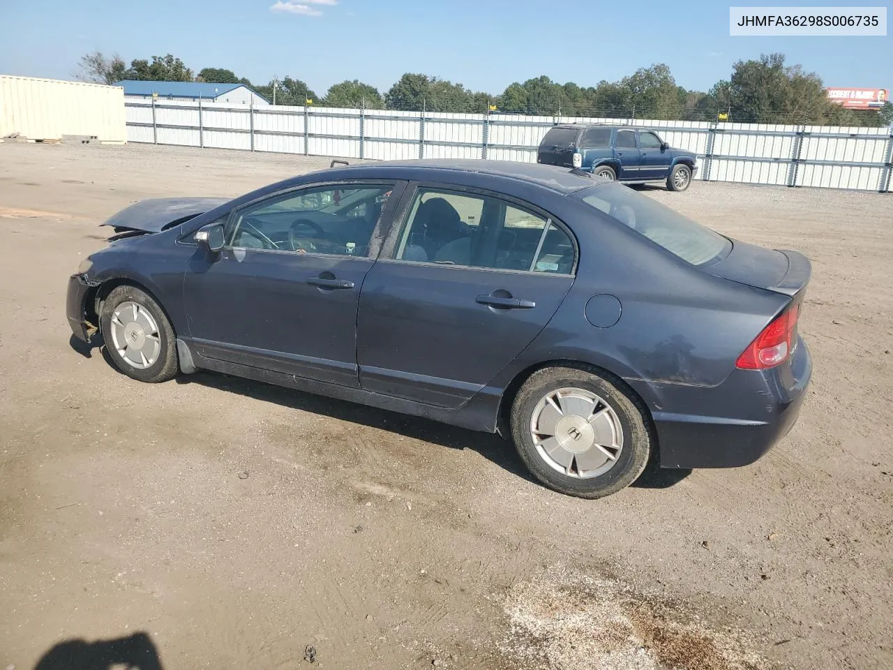 JHMFA36298S006735 2008 Honda Civic Hybrid