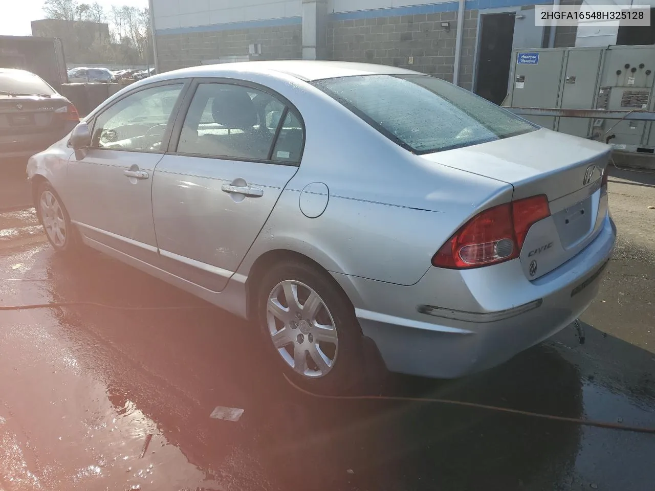 2008 Honda Civic Lx VIN: 2HGFA16548H325128 Lot: 78268304