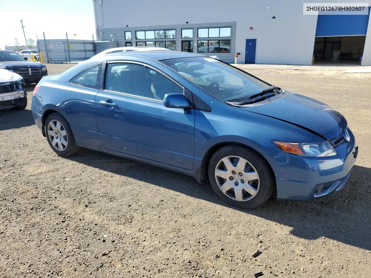 2008 Honda Civic Lx VIN: 2HGFG12678H502607 Lot: 78482034