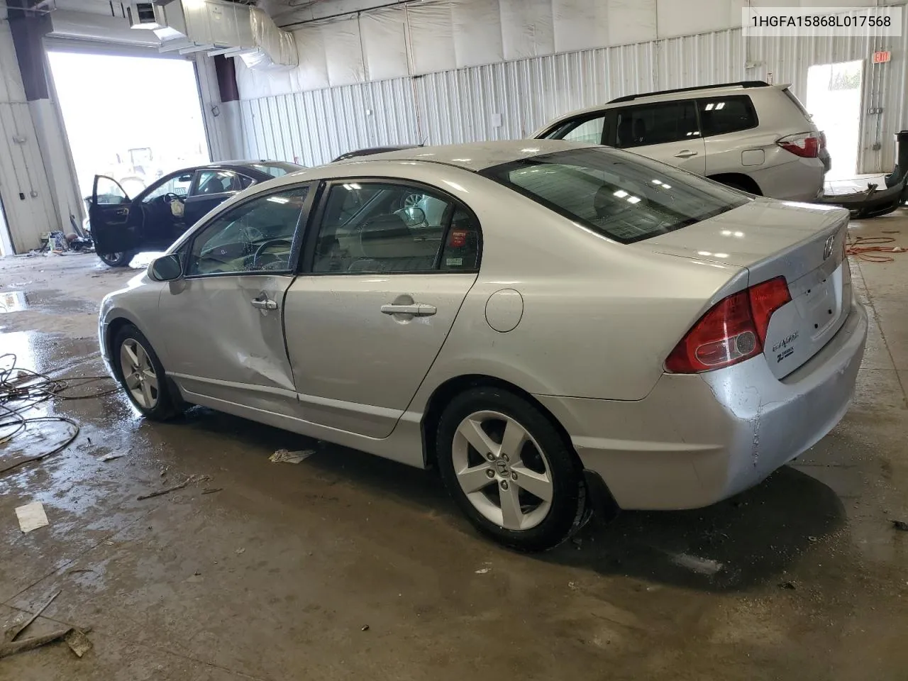 2008 Honda Civic Ex VIN: 1HGFA15868L017568 Lot: 78520974