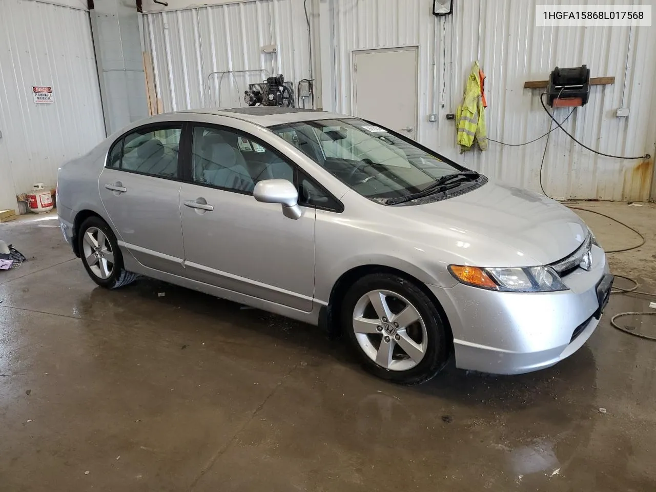 2008 Honda Civic Ex VIN: 1HGFA15868L017568 Lot: 78520974