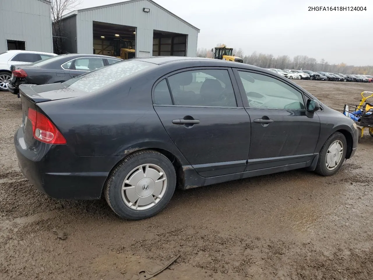 2008 Honda Civic Dx-G VIN: 2HGFA16418H124004 Lot: 78532814