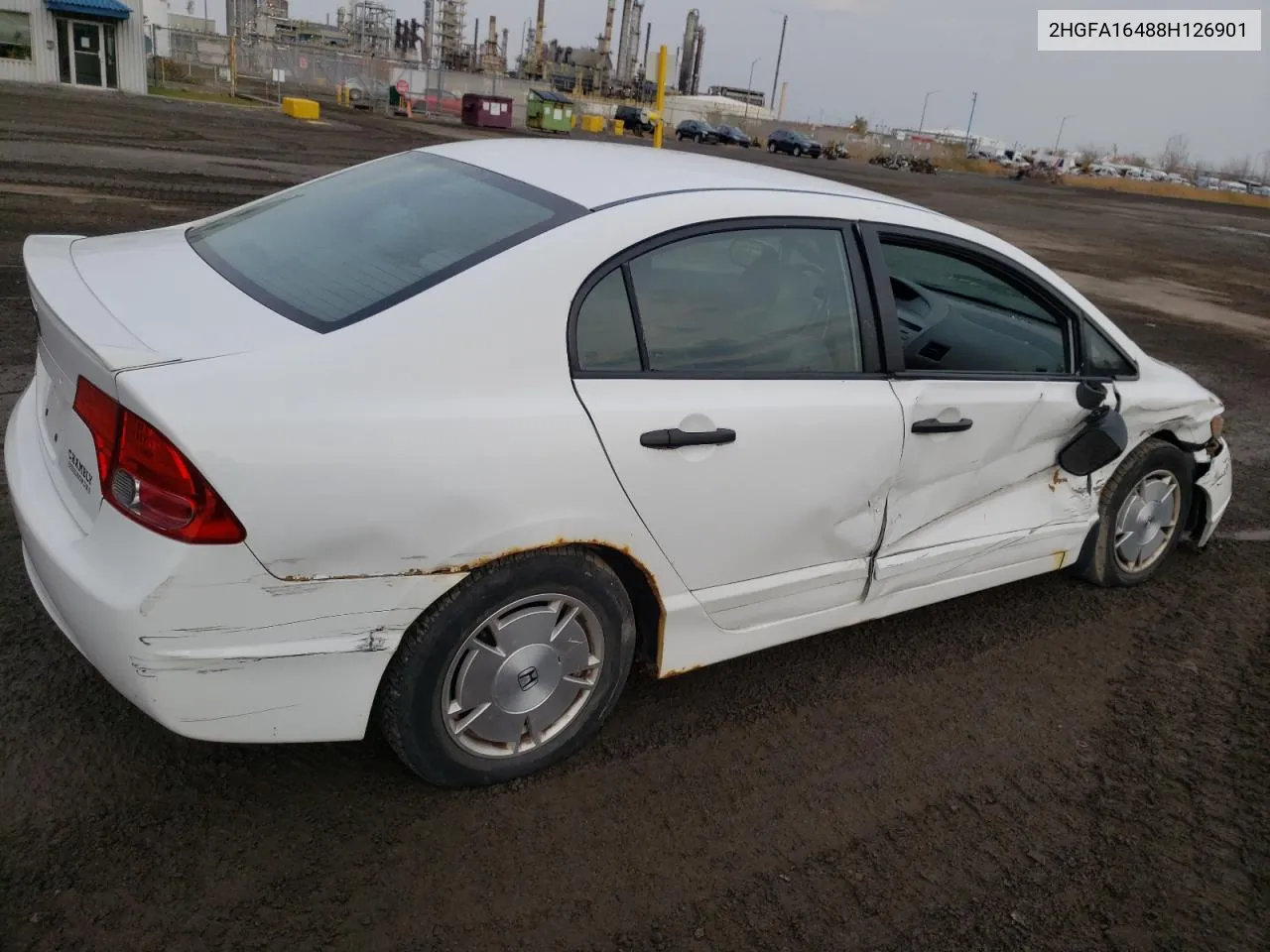 2008 Honda Civic Dx-G VIN: 2HGFA16488H126901 Lot: 78592364