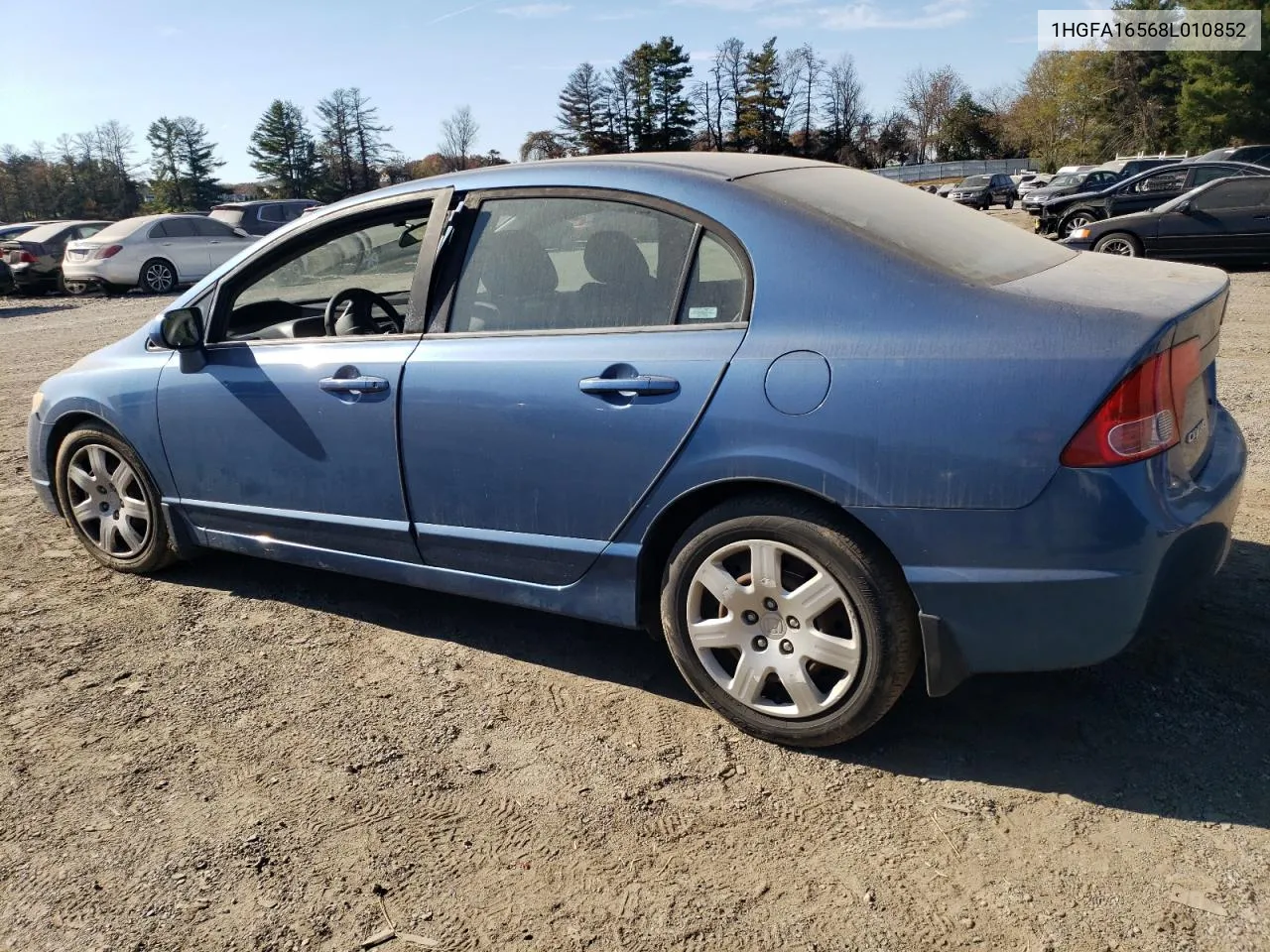 2008 Honda Civic Lx VIN: 1HGFA16568L010852 Lot: 78687094