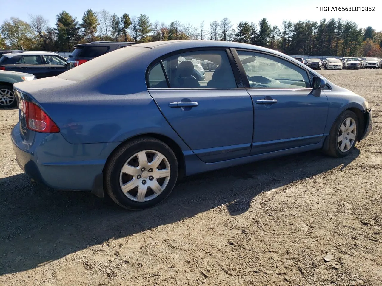 2008 Honda Civic Lx VIN: 1HGFA16568L010852 Lot: 78687094