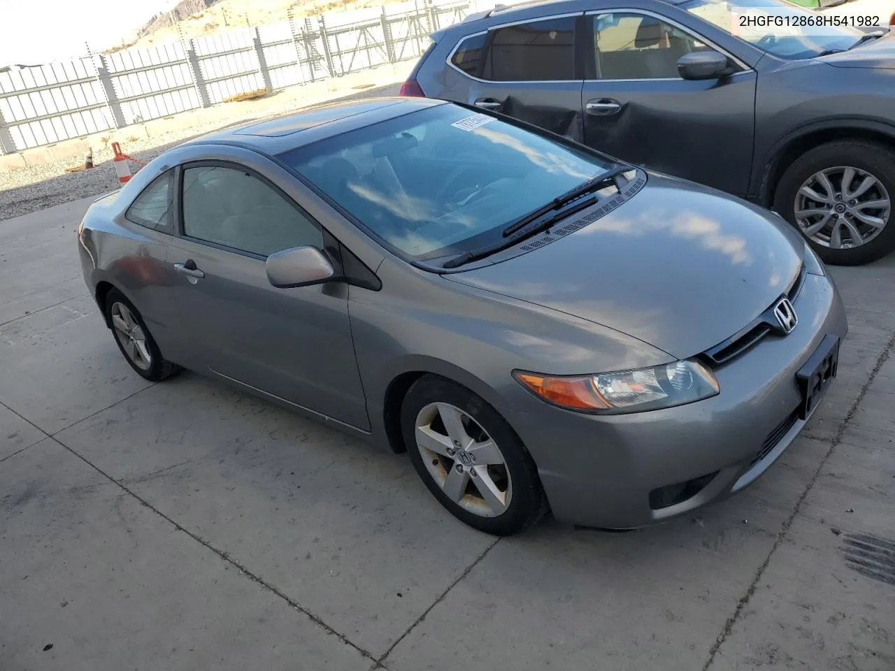 2008 Honda Civic Ex VIN: 2HGFG12868H541982 Lot: 78725444