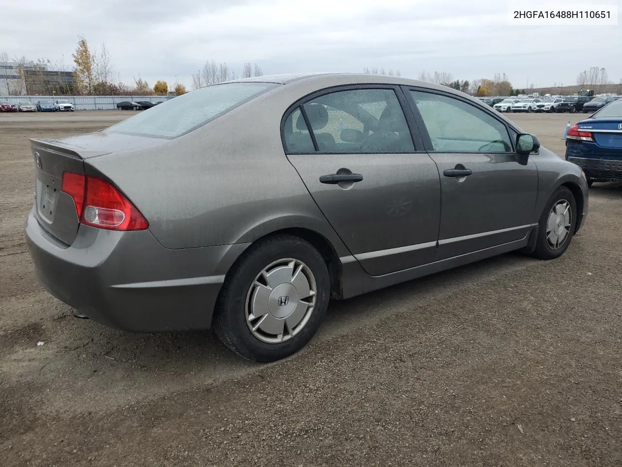 2008 Honda Civic Dx-G VIN: 2HGFA16488H110651 Lot: 78804404